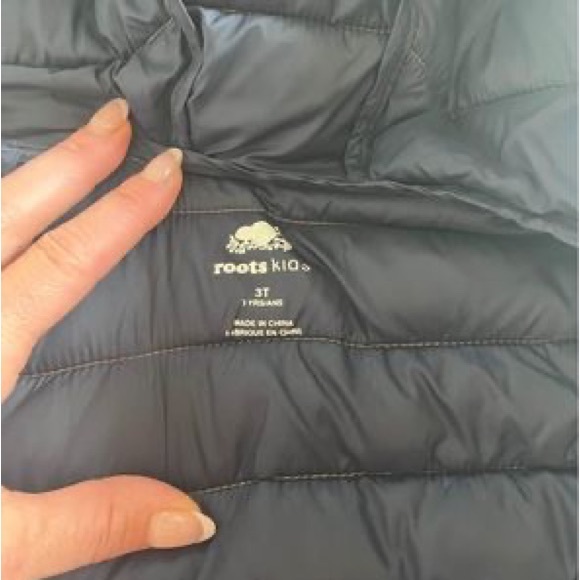 Army roots puffer jacket for boys - Picture 3 of 3